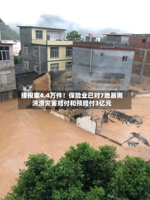 接报案4.4万件！保险业已对7地暴雨洪涝灾害赔付和预赔付3亿元-第2张图片