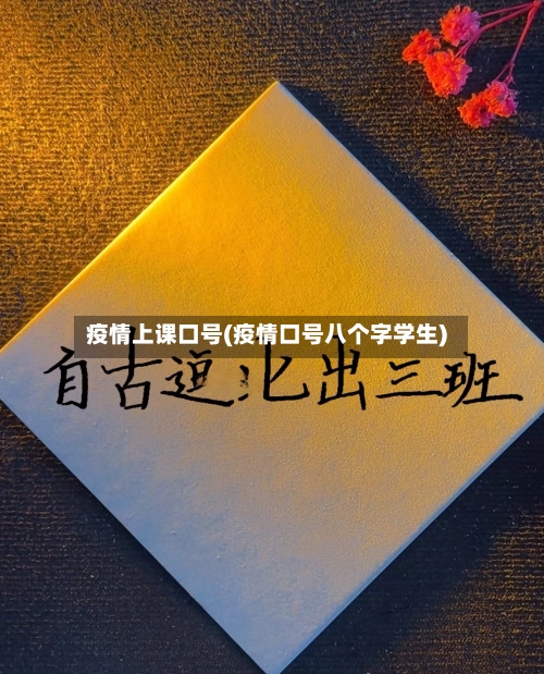 疫情上课口号(疫情口号八个字学生)