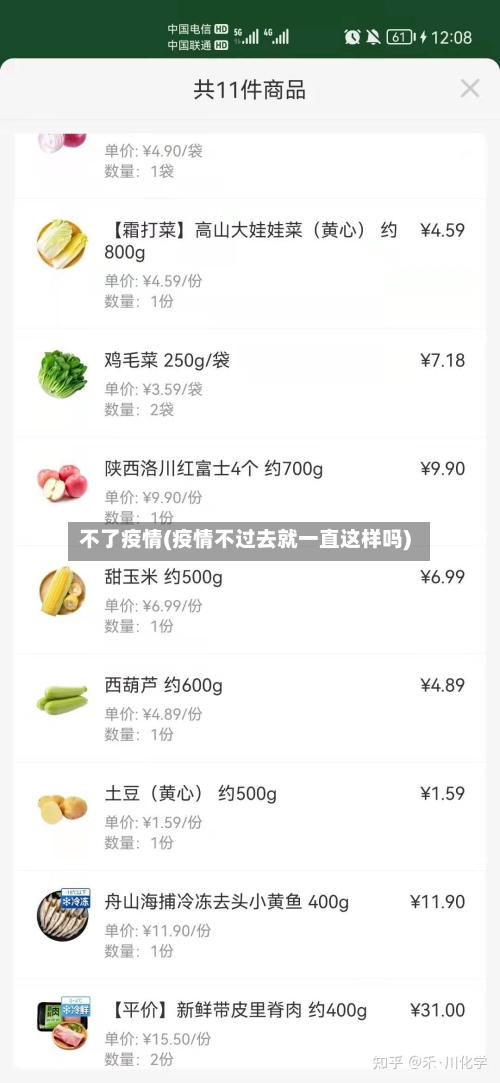 不了疫情(疫情不过去就一直这样吗)