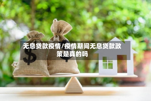 无息贷款疫情/疫情期间无息贷款政策是真的吗-第2张图片