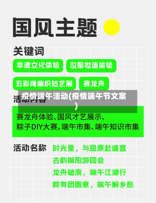 疫情端午活动(疫情端午节文案)-第2张图片