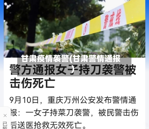 甘肃疫情袭警(甘肃警情通报)