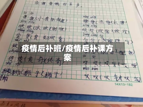 疫情后补班/疫情后补课方案-第3张图片