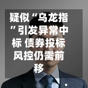 疑似“乌龙指”引发异常中标 债券投标风控仍需前移-第2张图片