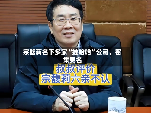 宗馥莉名下多家“娃哈哈”公司	，密集更名-第2张图片