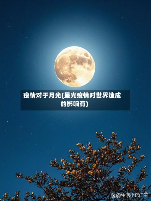 疫情对于月光(星光疫情对世界造成的影响有)