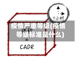 疫情严重等级(疫情等级标准是什么)